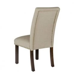 Michele Parsons Light Tan Upholstered Dining Chairs with Nailhead Trim (Set of 2) by Homepop 16 Michele Parsons Light Tan Upholstered Dining Chairs with Nailhead Trim (Set of 2) by Homepop -Homepop Sales light tan homepop dining chairs k6380 f1326 66 1000