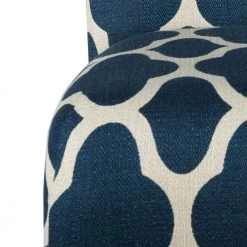 Upholstered 24 in. Navy Blue Bar Stool by Homepop 14 Upholstered 24 in. Navy Blue Bar Stool by Homepop -Homepop Sales navy blue dark walnut homepop bar stools k6858 24 f2051 1f 1000