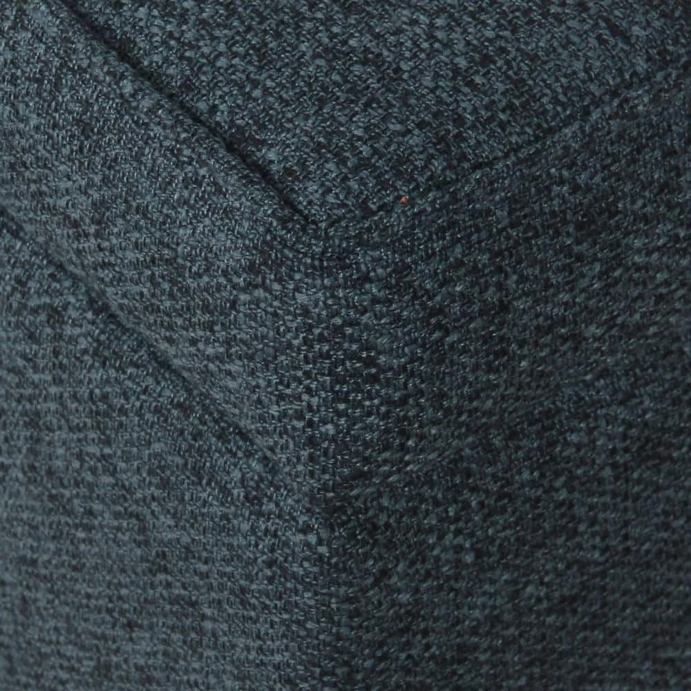 Square Textured Navy Tufted Storage Ottoman by Homepop 8 Square Textured Navy Tufted Storage Ottoman by Homepop - Image 8