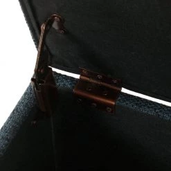 Square Textured Navy Tufted Storage Ottoman by Homepop 19 Square Textured Navy Tufted Storage Ottoman by Homepop -Homepop Sales navy woven homepop ottomans n5762 f2110 fa 1000