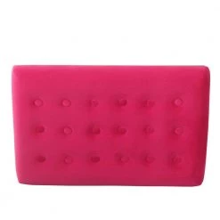 Pink Velvet Tufted with Black Metal Frame Ottoman by Homepop 10 Pink Velvet Tufted with Black Metal Frame Ottoman by Homepop -Homepop Sales pink with black metal homepop ottomans k6958 b274 a0 1000