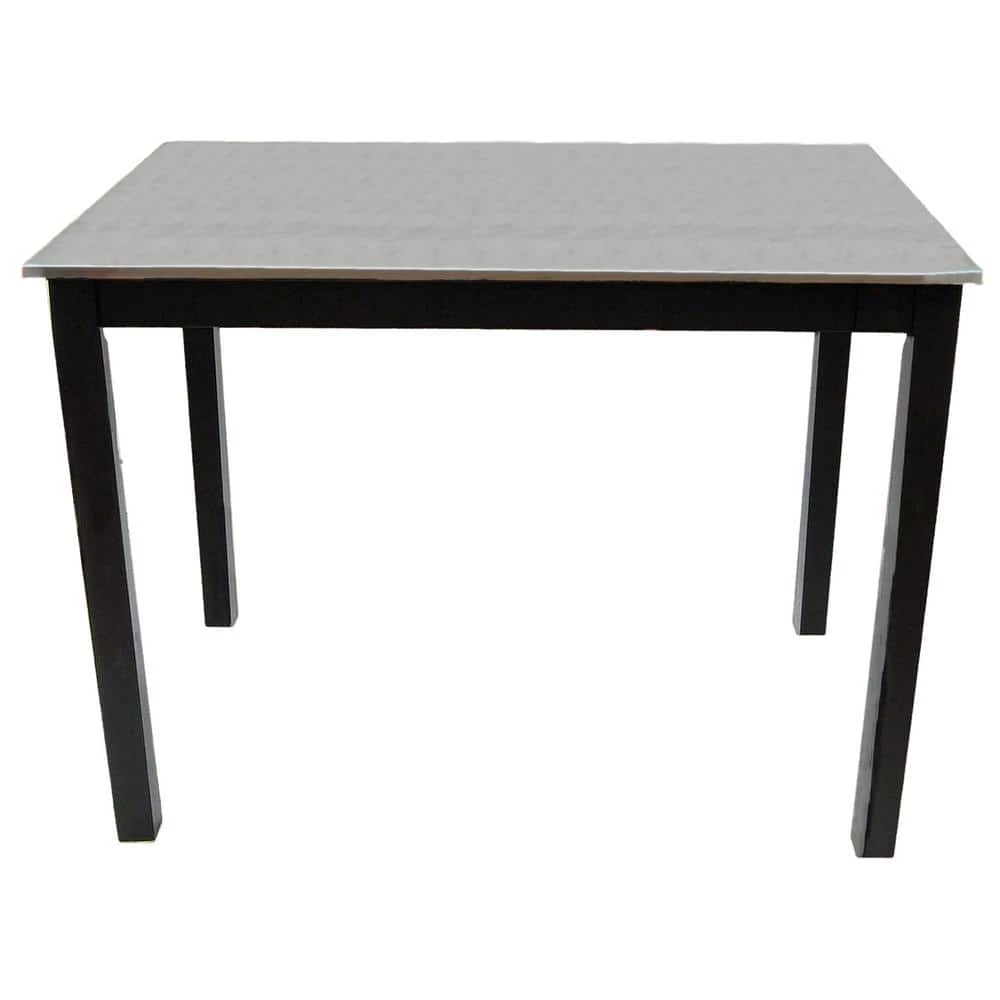 Carter Black Bar Table by Carolina Cottage 1 Carter Black Bar Table by Carolina Cottage