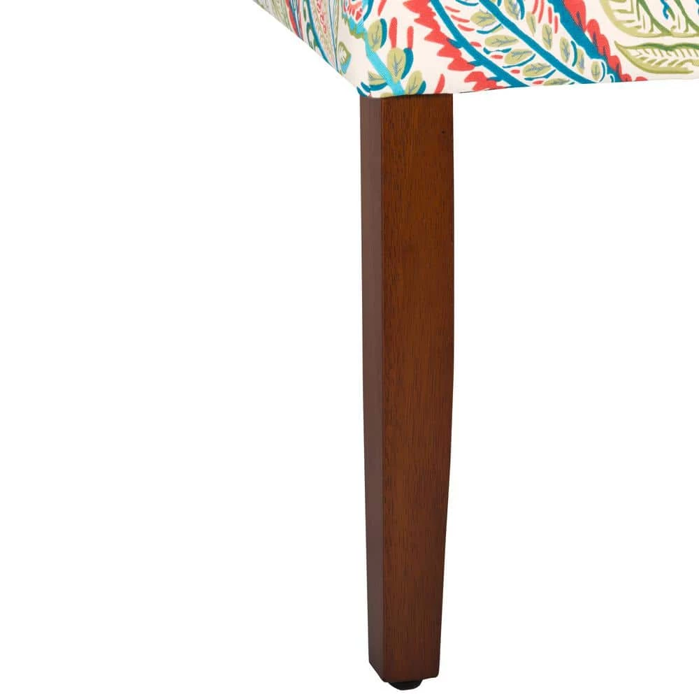 Parsons Classic Multi-Color Paisley Dining Chairs (Set of 2) by Homepop 9 Parsons Classic Multi-Color Paisley Dining Chairs (Set of 2) by Homepop - Image 9