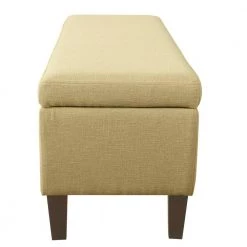 Luxury Tan Woven Storage Bench 18 in. Height x 46 in. Width x 16 in. Depth by Homepop 18 Luxury Tan Woven Storage Bench 18 in. Height x 46 in. Width x 16 in. Depth by Homepop -Homepop Sales tan woven homepop bedroom benches k8562 f1399 4f 1000