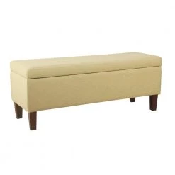 Luxury Tan Woven Storage Bench 18 in. Height x 46 in. Width x 16 in. Depth by Homepop 17 Luxury Tan Woven Storage Bench 18 in. Height x 46 in. Width x 16 in. Depth by Homepop -Homepop Sales tan woven homepop bedroom benches k8562 f1399 c3 1000