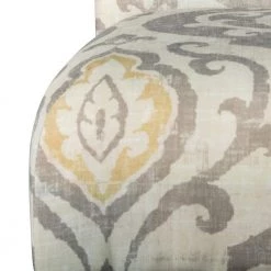 Suri Tan, Yellow, and Cream Damask Upholstery 24 in. Counter Height Barstool by Homepop 12 Suri Tan, Yellow, and Cream Damask Upholstery 24 in. Counter Height Barstool by Homepop -Homepop Sales tan yellow and cream damask homepop bar stools k6858 24 a793 1f 1000