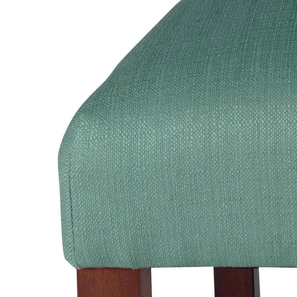 Parsons 4-Button Teal Tufted Aqua Textured Parson Chairs (Set of 2) by Homepop 8 Parsons 4-Button Teal Tufted Aqua Textured Parson Chairs (Set of 2) by Homepop - Image 8