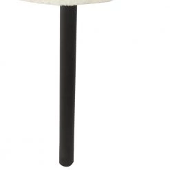 Sherpa Cream Accent Chair by Homepop 17 Sherpa Cream Accent Chair by Homepop -Homepop Sales textured sherpa cream with black ebony metal legs homepop accent chairs k8536 b303 76 1000