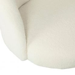 Sherpa Cream Accent Chair by Homepop 19 Sherpa Cream Accent Chair by Homepop -Homepop Sales textured sherpa cream with black ebony metal legs homepop accent chairs k8536 b303 fa 1000 1