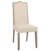 Romero Cream Linen Parsons Dining Chair by Carolina Cottage