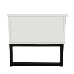 41.30 in. L Coffee Table with Steel Legs, Storage Space and Liftable Table Top, 15 Min. Quick Assemble, White by Aoibox 19 41.30 in. L Coffee Table with Steel Legs, Storage Space and Liftable Table Top, 15 Min. Quick Assemble, White by Aoibox -Homepop Sales white aoibox coffee tables snmx2386 4f 1000