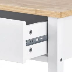 43.3 in. Rolling Kitchen Serving Cart with Solid Wood Top and Locking Wheels, Two Open Storage Shelves and Two Drawers by Aoibox 26 43.3 in. Rolling Kitchen Serving Cart with Solid Wood Top and Locking Wheels, Two Open Storage Shelves and Two Drawers by Aoibox -Homepop Sales white aoibox kitchen islands snmx3644 31 1000