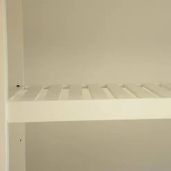 40 in. Rolling Kitchen Serving Cart with Clear Painting Wood Top and Locking Wheels, Two Shelves and a Drawers by Aoibox 21 40 in. Rolling Kitchen Serving Cart with Clear Painting Wood Top and Locking Wheels, Two Shelves and a Drawers by Aoibox -Homepop Sales white aoibox kitchen islands snmx3647 c3 1000