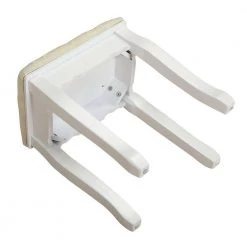 55.5x15.7x31.5 White Vanity Table Set with 12 LED Bulbs, Cushioned Stool, Removeable 360° Rotating Mirror and 5 Drawers by Aoibox 16 55.5x15.7x31.5 White Vanity Table Set with 12 LED Bulbs, Cushioned Stool, Removeable 360° Rotating Mirror and 5 Drawers by Aoibox -Homepop Sales white aoibox makeup vanities snmx086 1d 1000