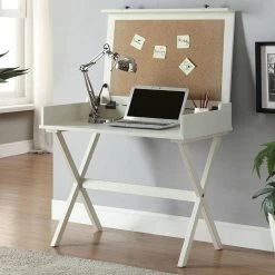 34.3 in. Rectangular White Writing Desks with Built-In Storage by Carolina Cottage 7 34.3 in. Rectangular White Writing Desks with Built-In Storage by Carolina Cottage -Homepop Sales white carolina cottage writing desks 3422 mw 31 1000